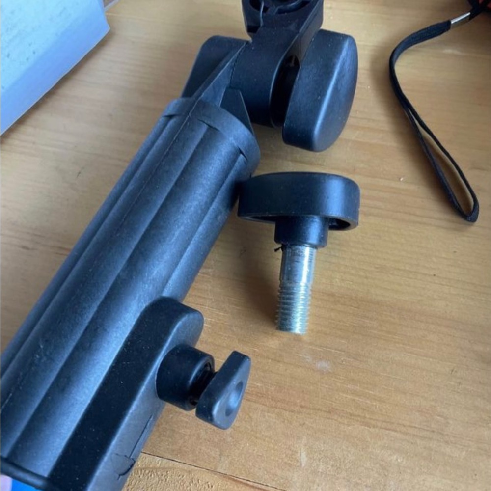 Golf Caddy Cart Umbrella Holder. 
Original part for clever caddy push cart